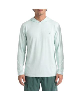 Men's Classic Heather Hooded Long-Sleeve Rash Guard