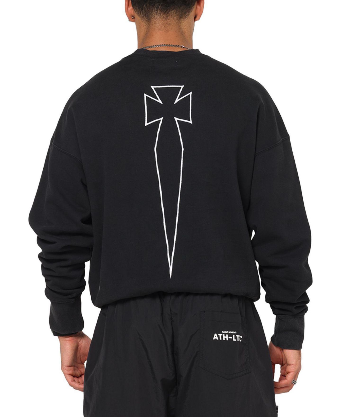 Мужской свитшот SAINT MORTA Athltc Crewneck — фото 2