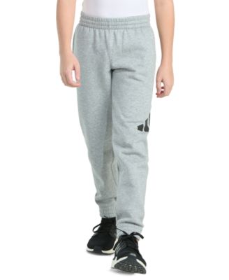 Boys' 8-20 Elastic Waistband Essential Fleece Heather Pant