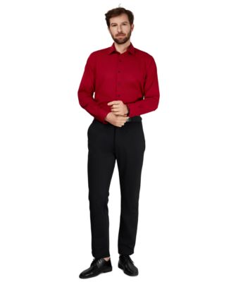 Men's Red Dress Shirts | Macy's