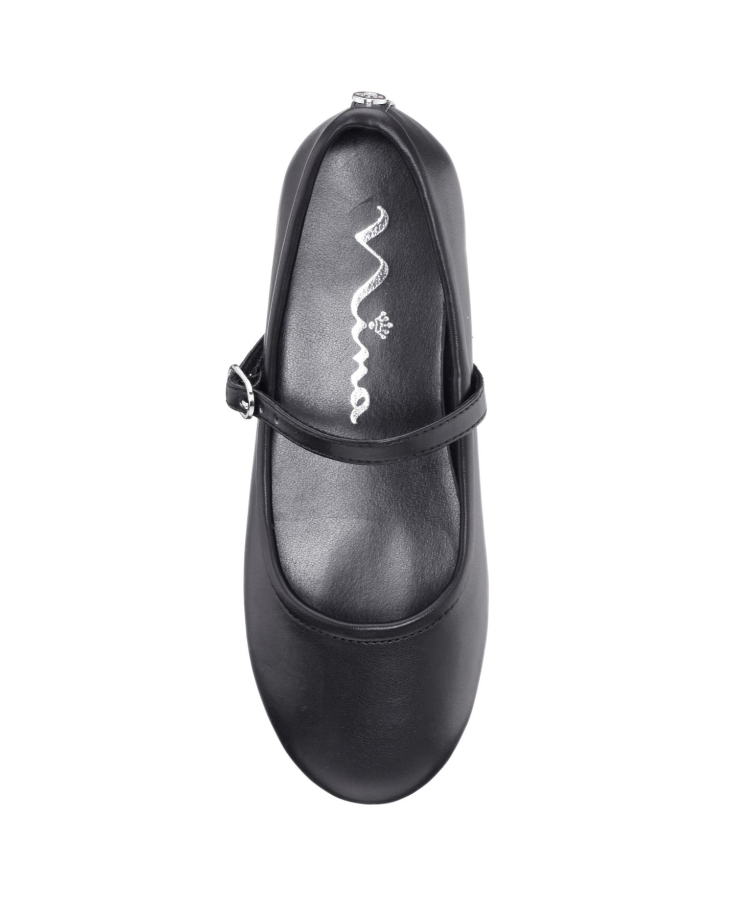 Балетки Nina Nicola Patent Ballet Flats для девочек, цвет: Чёрный, вариант 1 — фото 6