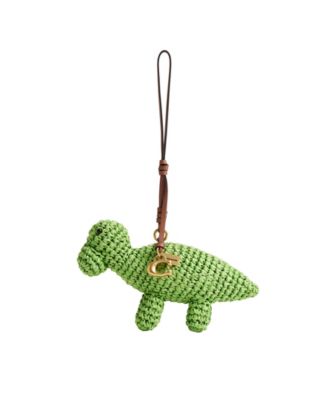 Dino Straw Bag Charm