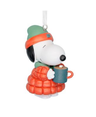 Christmas Ornament Peanuts Snoopy With Hot Cocoa