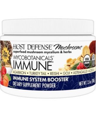 MycoBotanicals Immune Powder - Immune and Gut Health Support Supplement - with Chaga, Reishi and Turkey Tail - 3.5 oz (32 Servings)