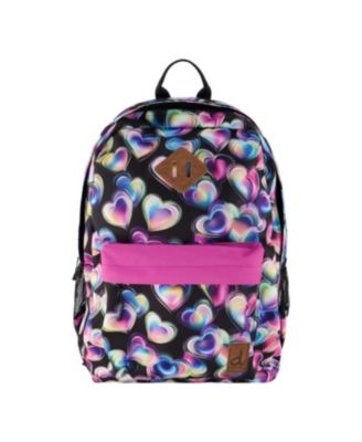 Little Girl Hearts Lightweight Spacious Backpack