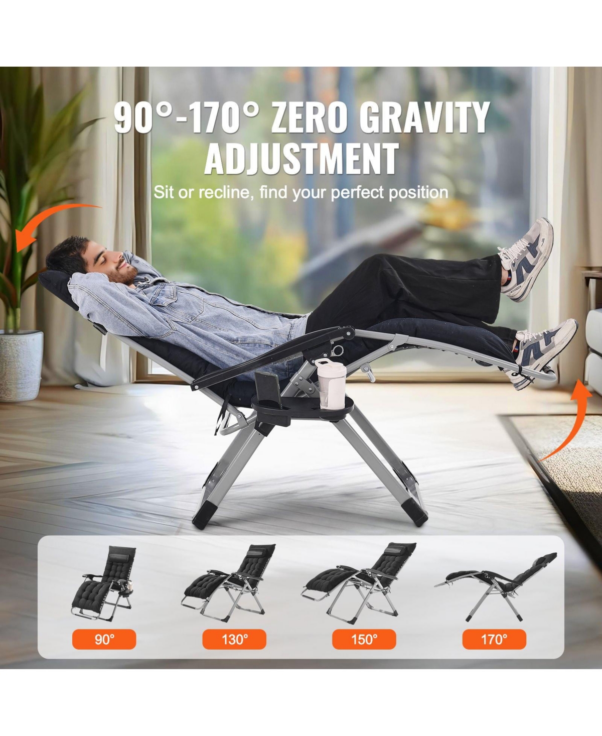 Cozito Zero Gravity Recliner Lounge Chair