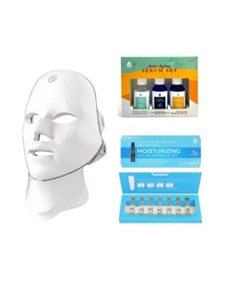 7 in 1 LED Mask, Anti Aging Serums and 7 Day Hyaluronic Acid