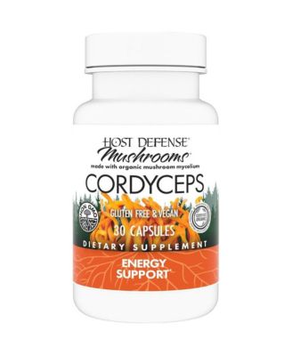 Host Defense Cordyceps Capsules - Immune & Energy Support Supplement - Kidney Health Supplement with Cordyceps - Fitness Support Supplement to Aid Oxy