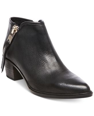 STEVEN by Steve Madden Doris Pointed-Toe Ankle Booties - Macy's