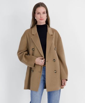 Women's Double-Faced Belted Coat