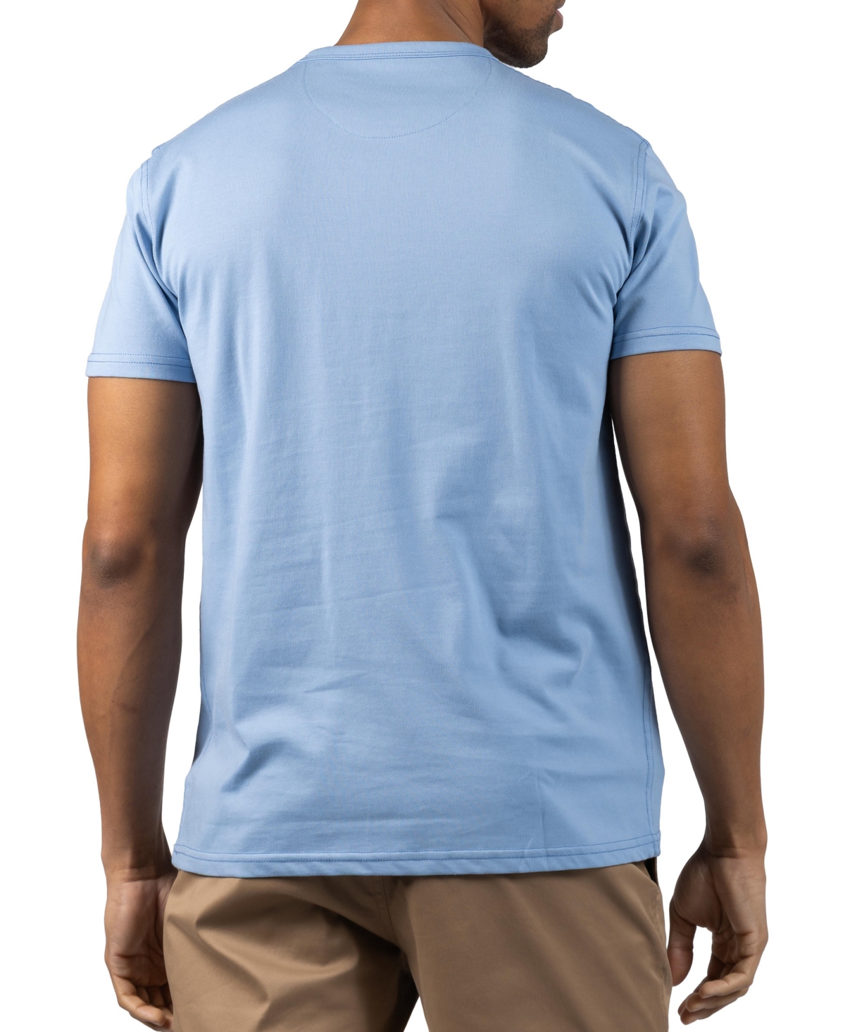 Tailorbyrd Men's Contrast Stitch T-Shirt