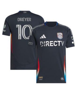 Men's Anders Dreyer Navy San Diego FC 2025 State of Flow On-Field Authentic Jersey