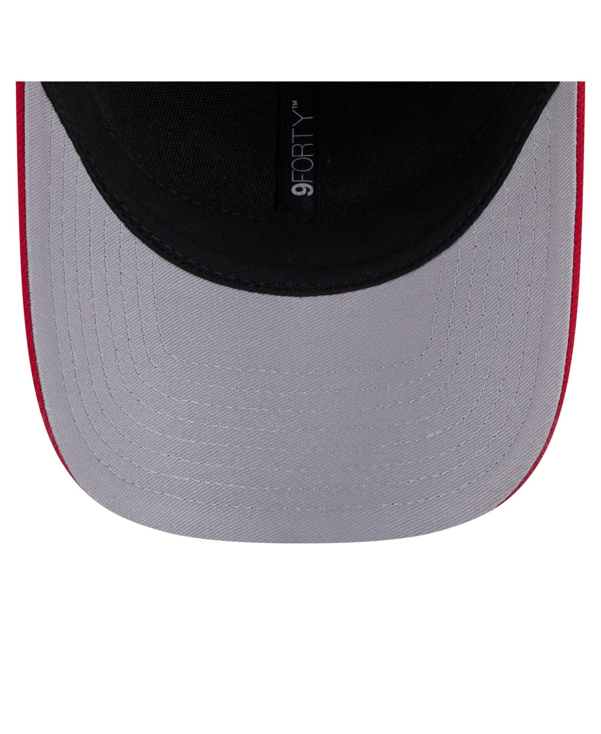 New Era Men's Red Carolina Hurricanes 9FORTY M-Crown Adjustable Hat