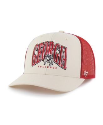 Men's Natural Georgia Bulldogs Drawbridge Trucker Adjustable Hat