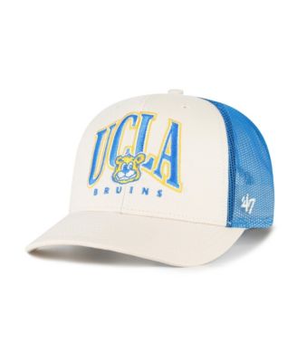 Men's Natural UCLA Bruins Drawbridge Trucker Adjustable Hat