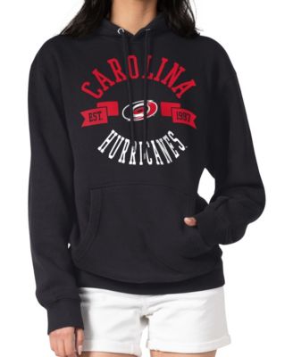 Women's Black Carolina Hurricanes City Graphic Fleece Pullover Hoodie