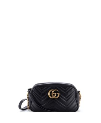 Small GG Marmont Shoulder Bag Matelasse Leather