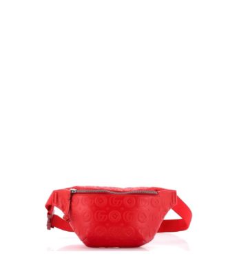 Children's Belt Bag Embossed Leather