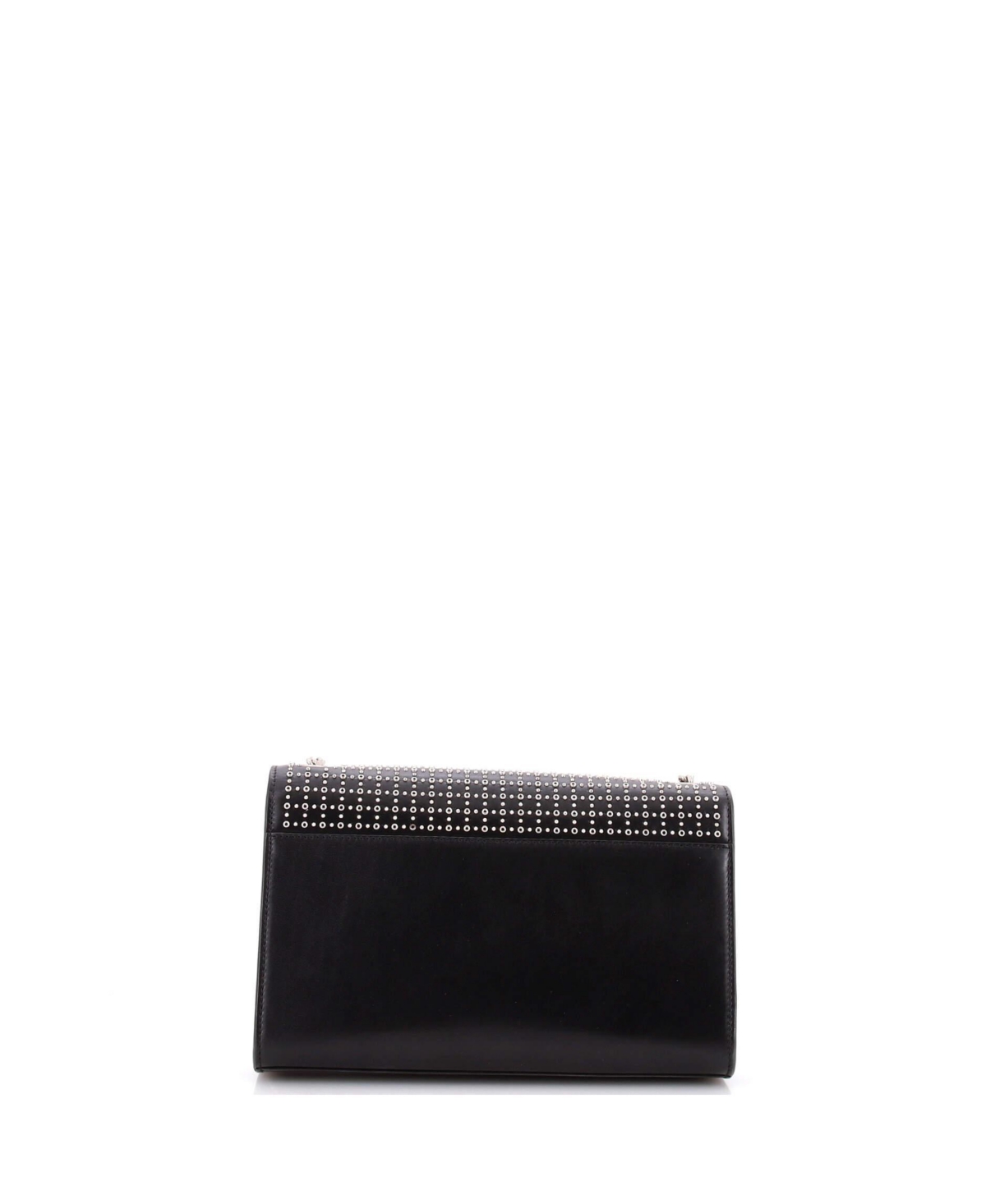 Pre-Owned Saint Laurent Medium Classic Monogram Crossbody Bag Studded Leather