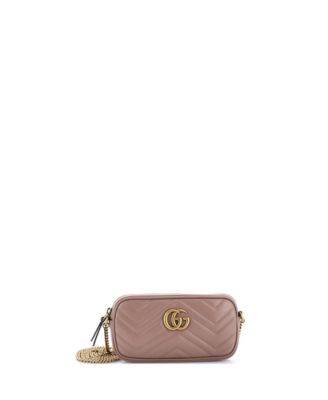 Mini GG Marmont Chain Crossbody Bag Matelasse Leather