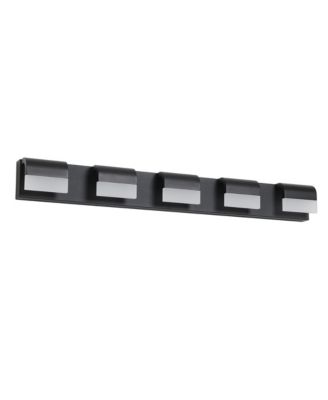 5 Light LED Modern Bathroom Vanity Lights Over Mirror Wall Mount Lighting Fixture