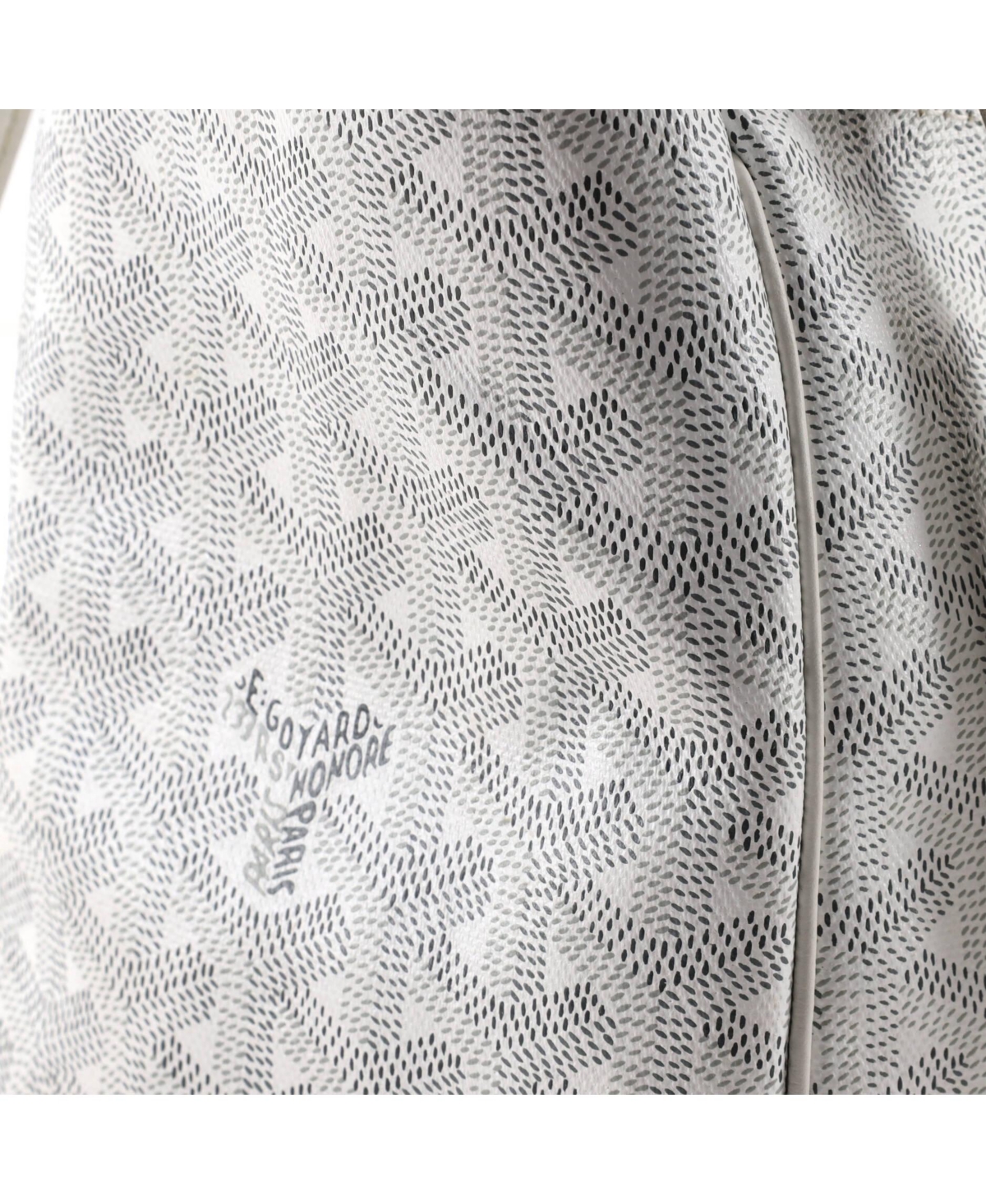 Pre-Owned Goyard Pm Rouette Bag Coated Canvas