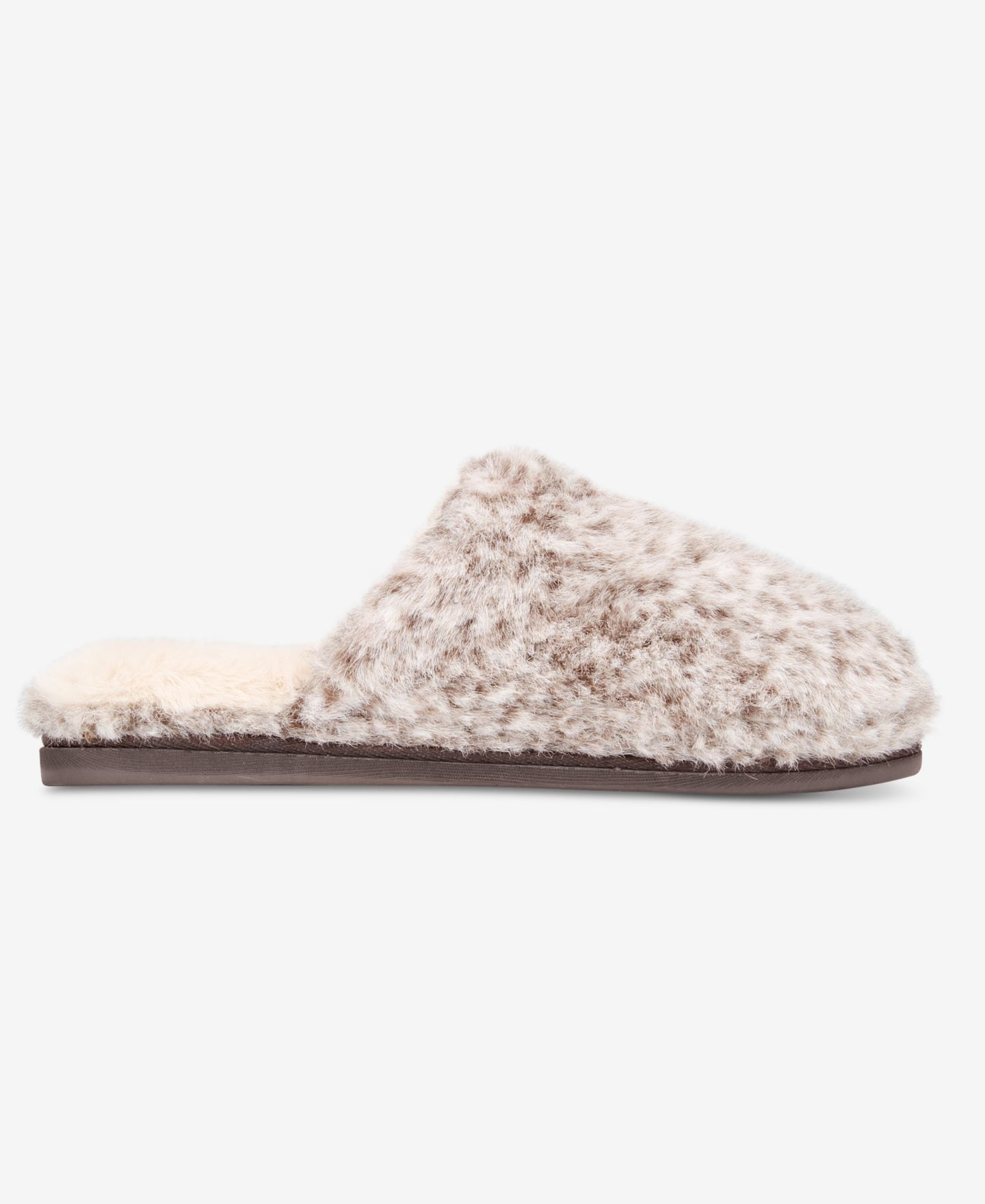 Женские тапочки State of Day Boxed Slippers, цвет: Леопардовый песочный — фото 2