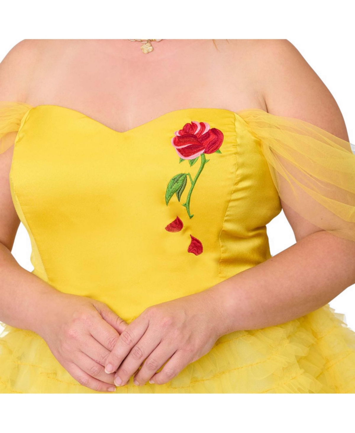 Unique Vintage Plus Mesh Tulle Belle Swing Dress