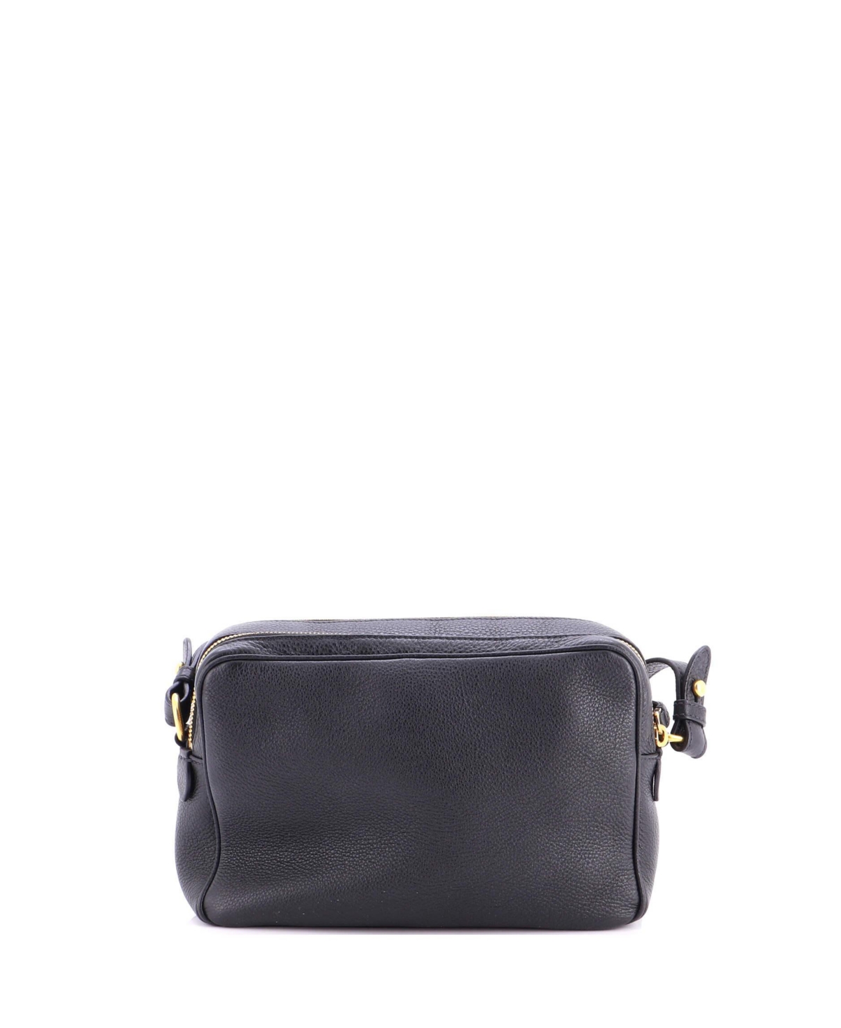 Pre-Owned Prada Medium Double Zip Camera Bag Vitello Phenix