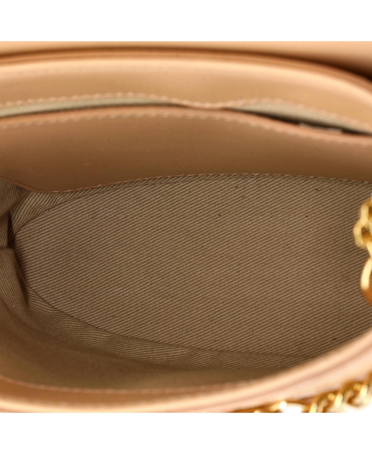 Pre-Owned Chloe Small Aby Lock Bag Embossed Leather
