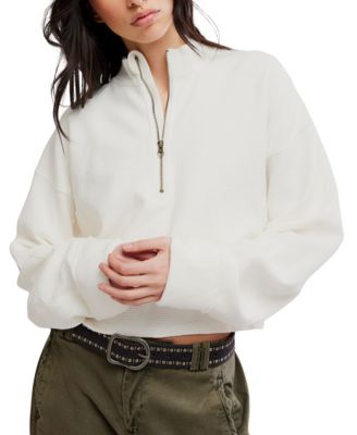 Women's Celeste Quarter-Zip Pull-On Sweatshirt