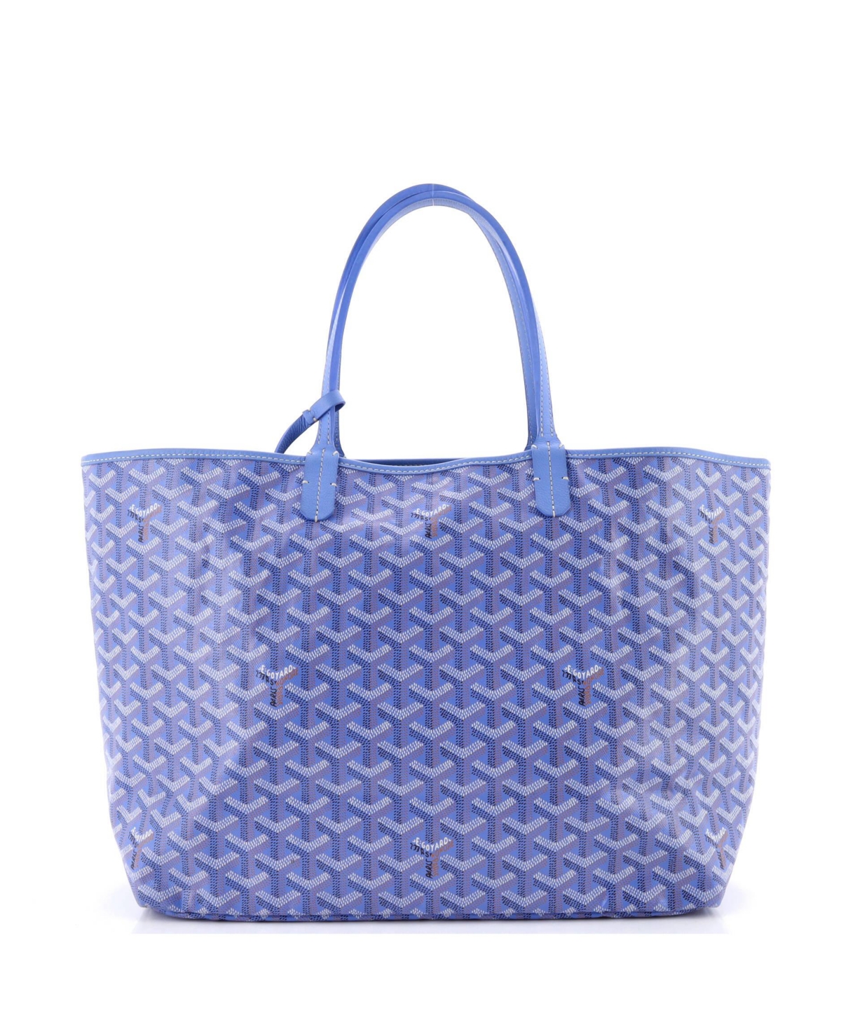 Pre-Owned Goyard Pm Saint Louis Reversible Tote Coated Canvas and Printed Canvas