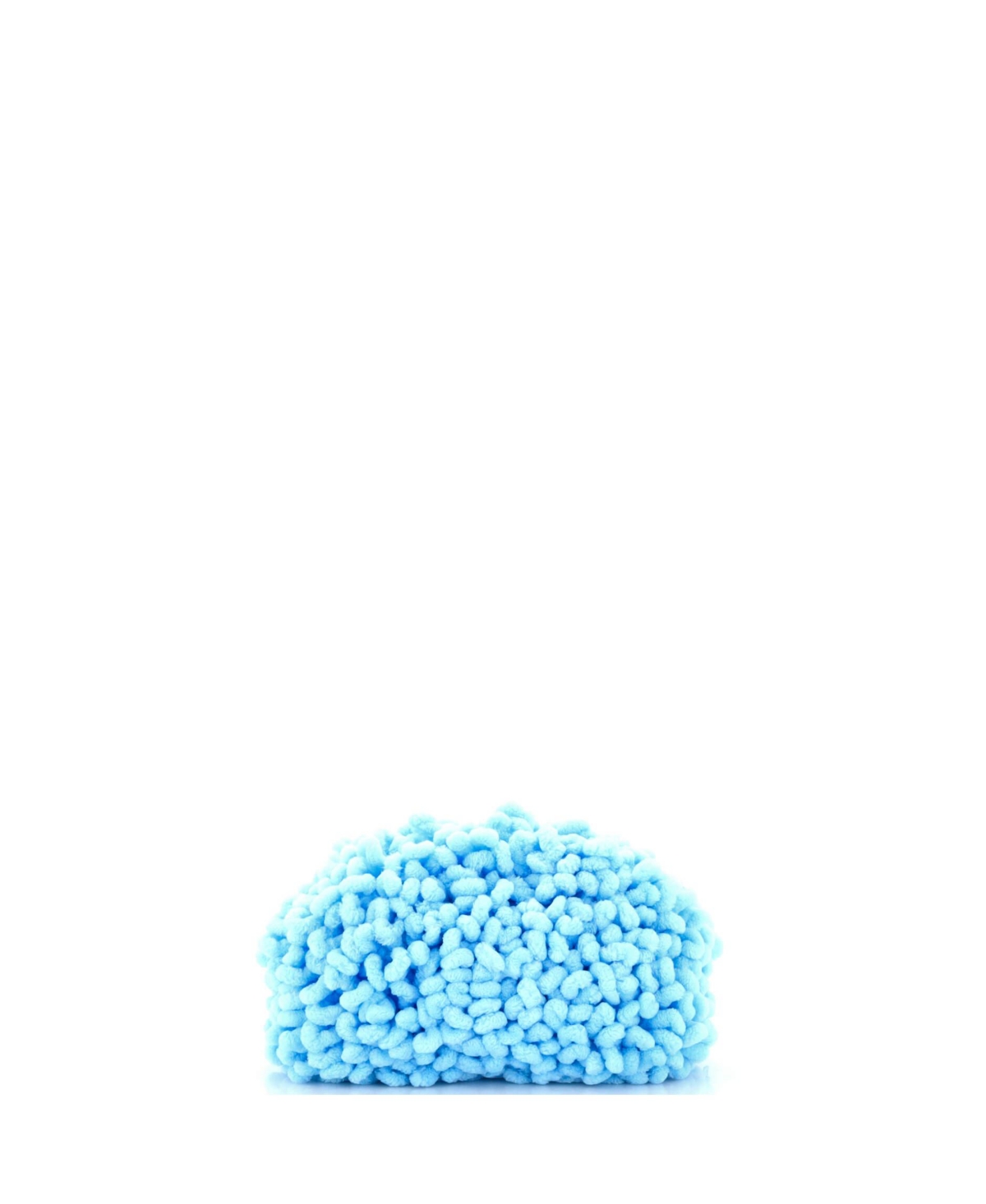 Pre-Owned Bottega Veneta Mini The Wave Pouch Twisted Chenille