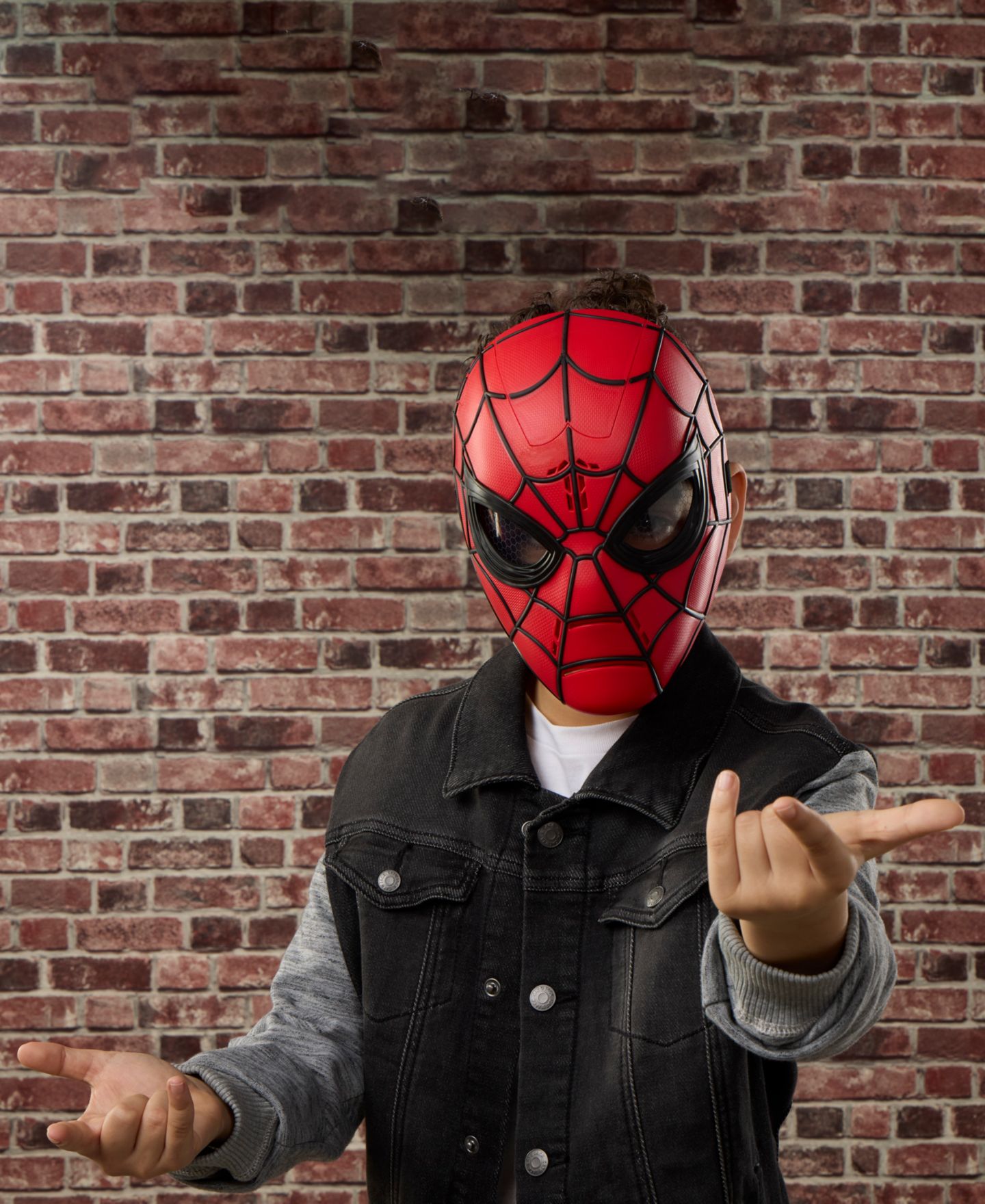 Детская игрушка Spider-Man Wisecrackin' Glow Electronic Mask, Ages 5+ — фото 9