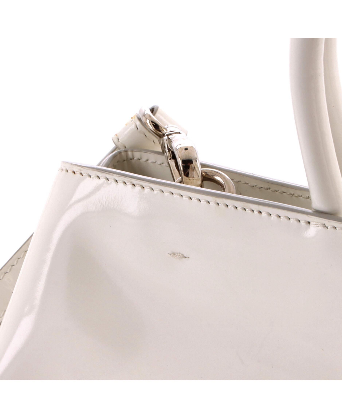 Pre-Owned Prada Medium Flowers Convertible Open Tote Spazzolato Leather