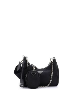 Small Re-Edition 2005 Shoulder Bag Tessuto