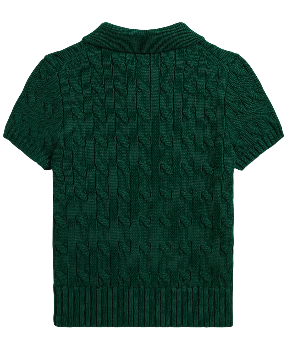 Polo Ralph Lauren Boys' 2T-7 Cable-Knit Cotton Polo Shirt