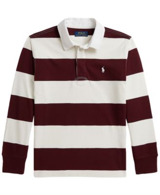 Boys' 8-20 Iconic Long-Sleeve Rugby Shirt