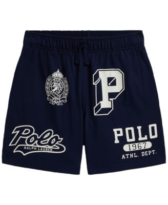 Boys' 8-20 Cotton Jersey Graphic Shorts