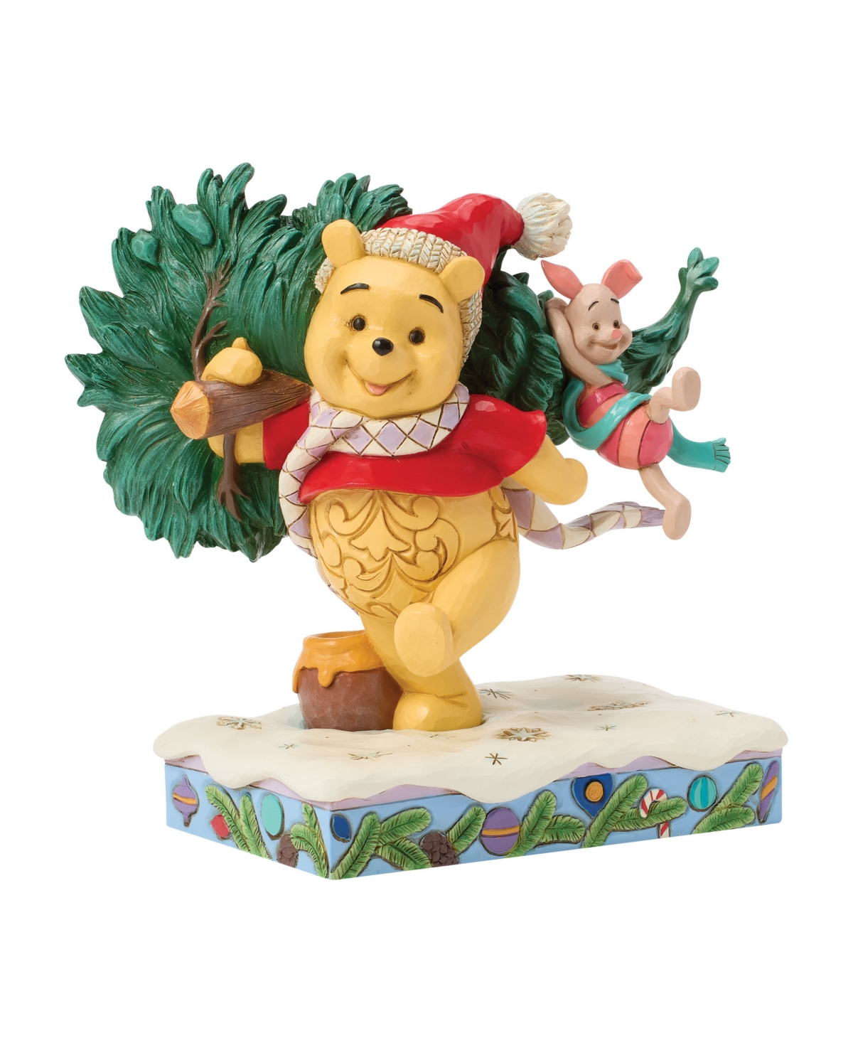 Jim Shore Disney Traditions Fig Pooh Christmas Tree