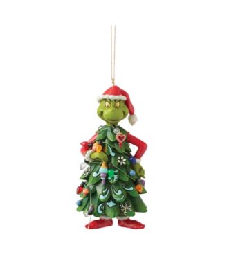 Grinch Dressed as Christmas Tree Ornament