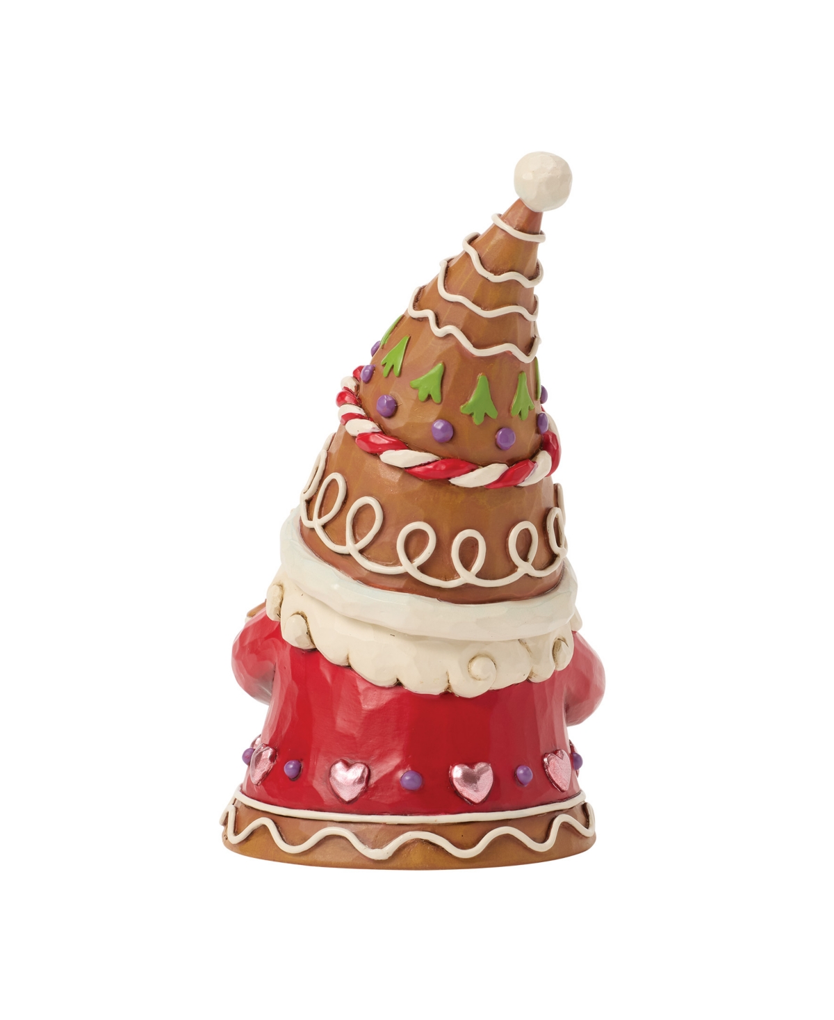 Jim Shore Heartwood Creek Fig Gingerbread Gnome with Train