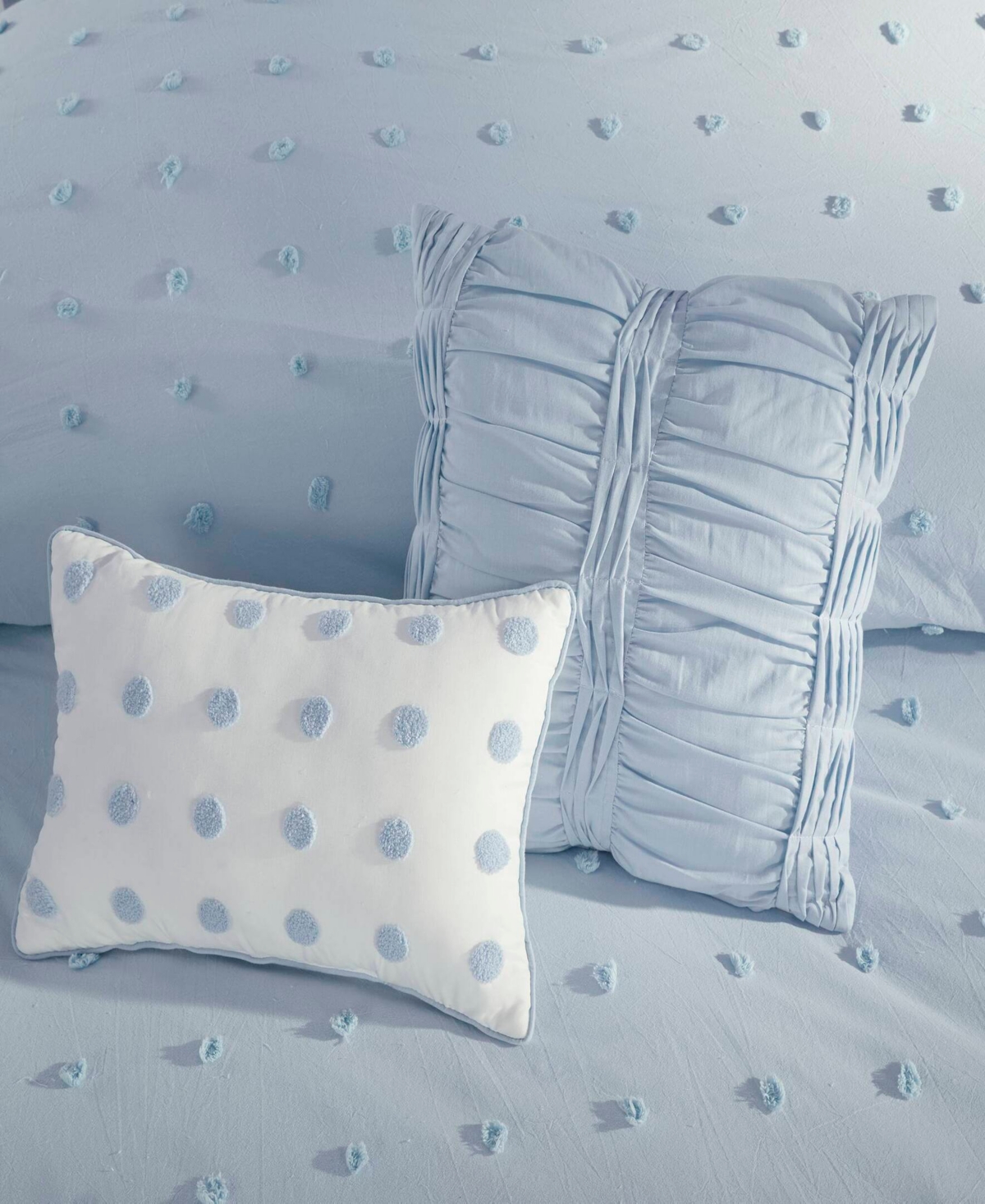 Intelligent Design Brooklyn Jacquard Cotton -Pc. Comforter Set