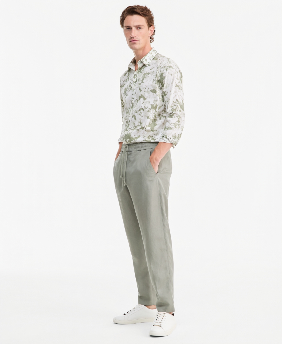 Alfani Men's Lightweight Drawstring Pants, Macy's Exclusive