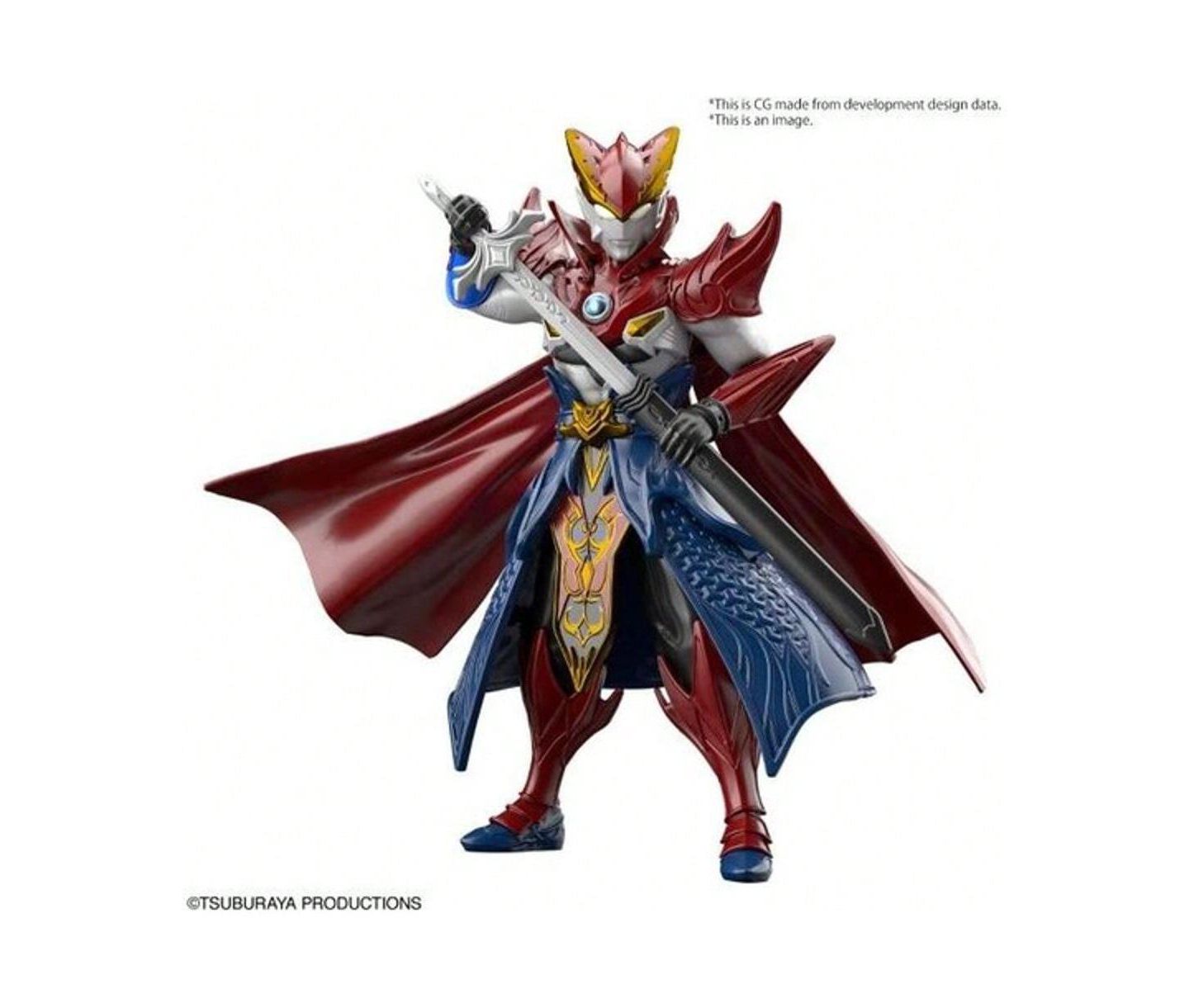 Детские конструкторы Ultraman The Armour of Legends #09 Rosso Cao Cao Armour Model Kit, Ages 15+ — фото 1
