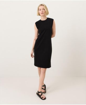 Women's Organic Cotton Soft-Slub Essential Easy Muscle Tee Dress