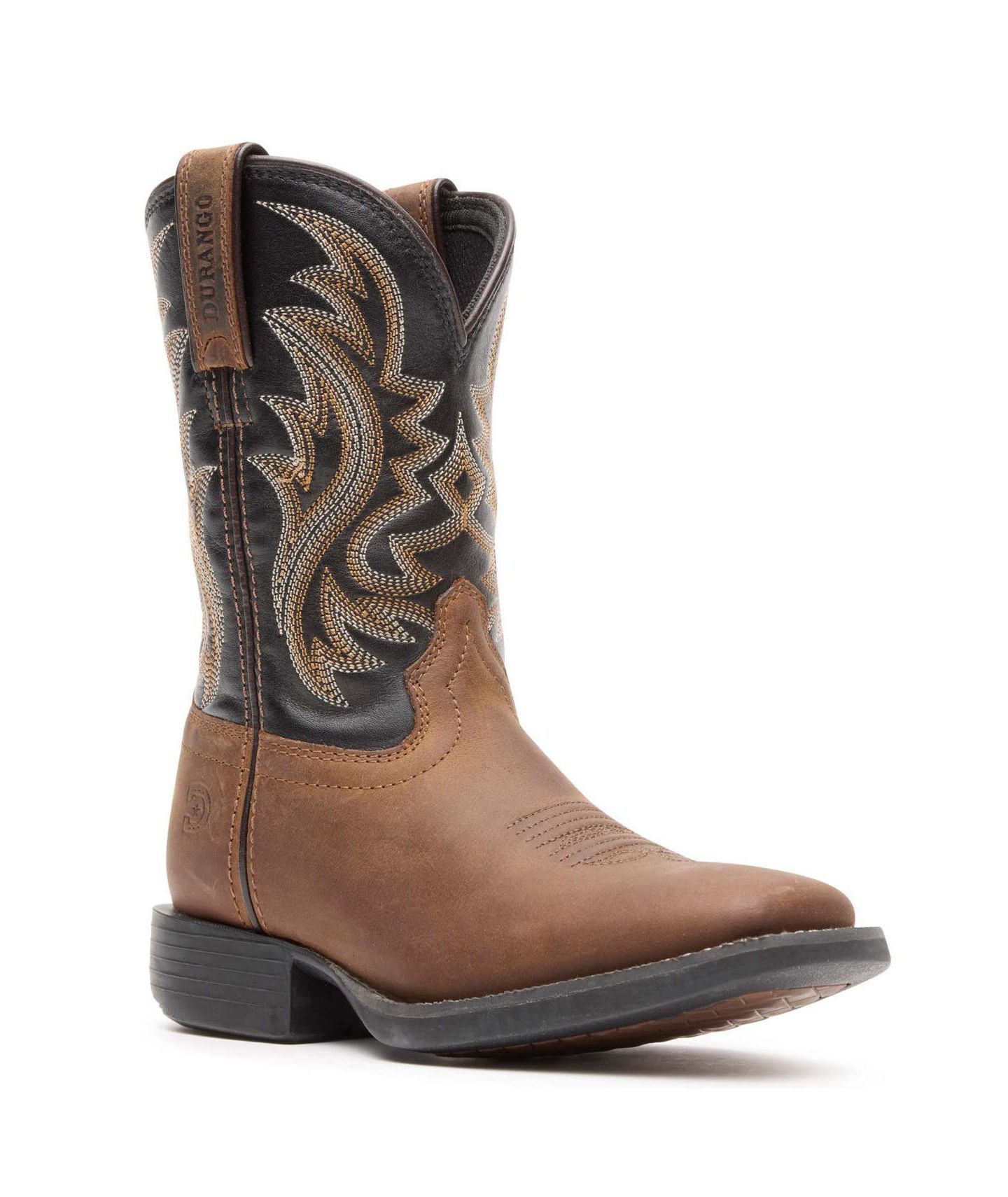 Детские ботинки Durango Shyloh Western Boot, цвет: Коричневый / Чёрный — фото 1