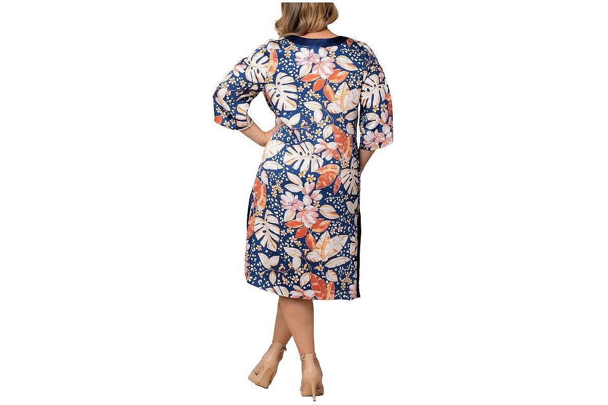 Kiyonna Women's Plus Size Nora Kaftan Dress view 2 — MAYCSS fashion products