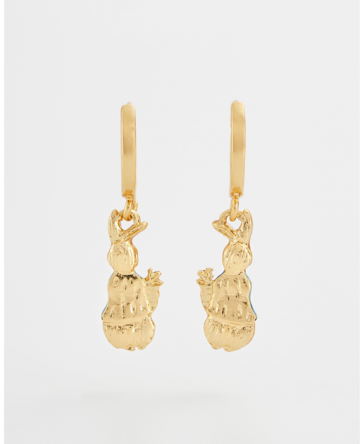 Fable England Peter Rabbit Carrot Charm Huggie Earrings