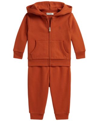 Baby Boys' Full-Zip Hoodie and Pants, 2-Piece Set